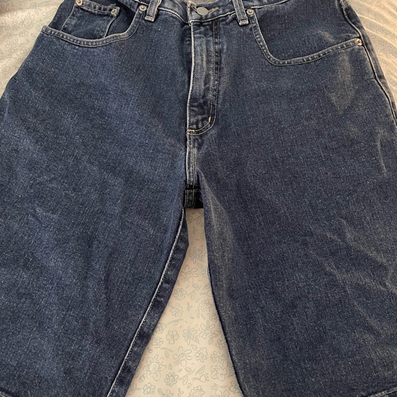 Guess Women's Indigo Jean Shorts - Picture 1 of 3
